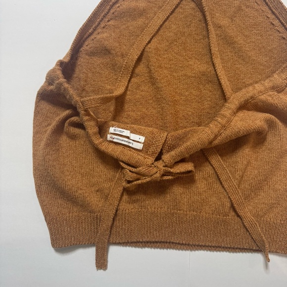 ANTHROPOLOGY Knit Tie Back Tank Top size: Small - Picture 5 of 10